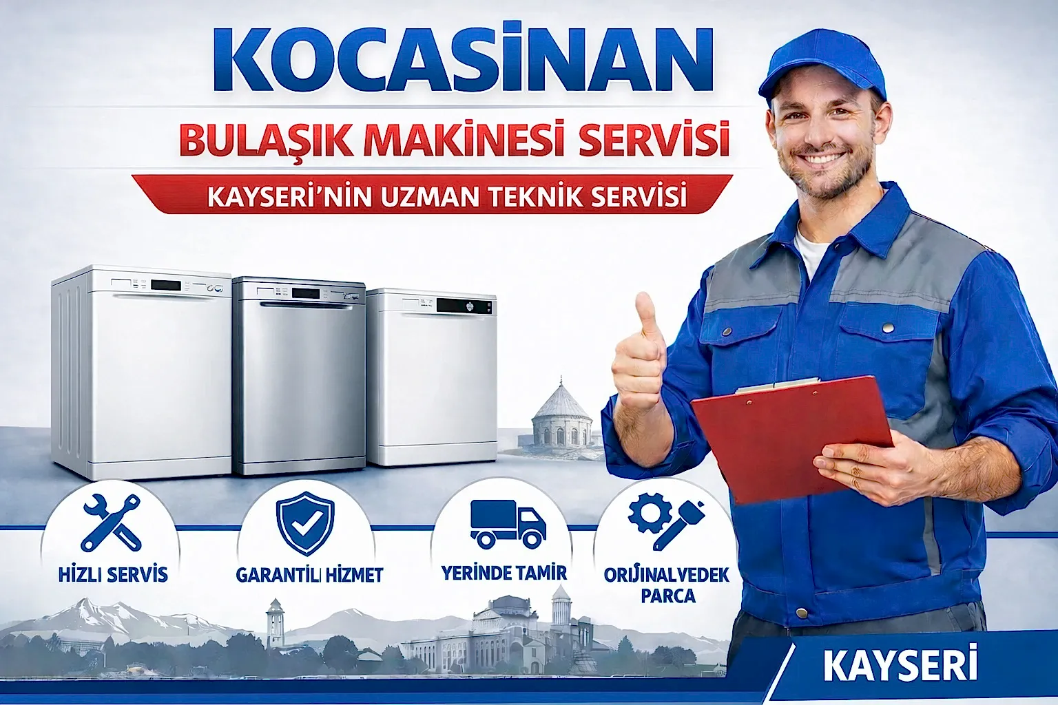 Kocasinan Bulaşık Makinesi Servisi