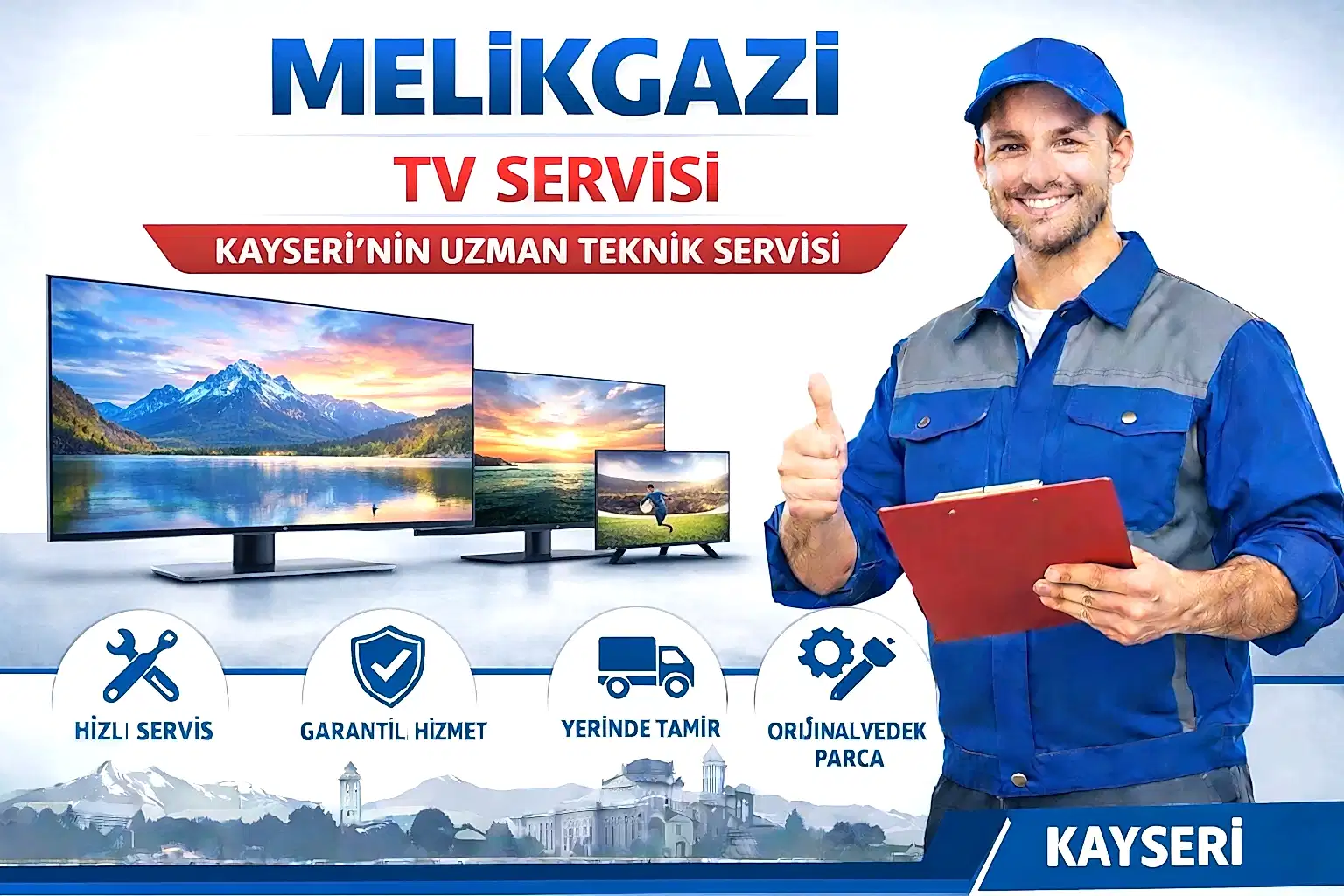 Melikgazi TV Servisi